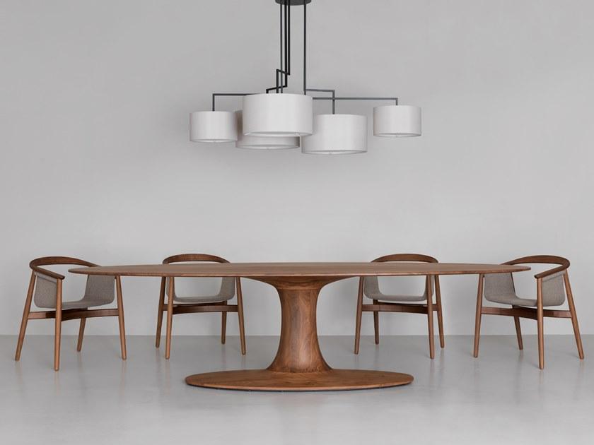 ZEITRAUM Стол обеденный из дерева Turntable sun-id-1388421 - Вид №1