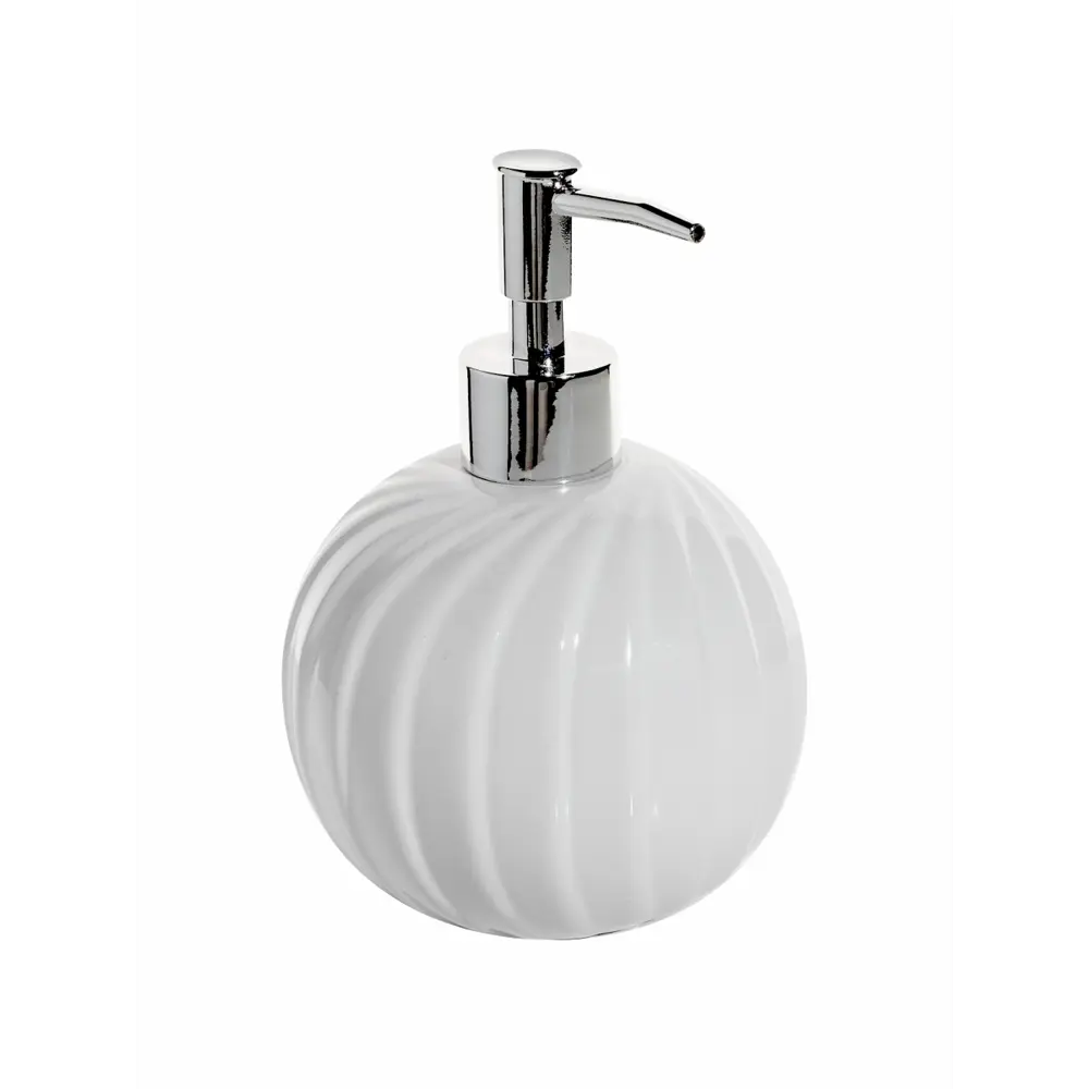 Дозатор для жидкого мыла Аквалиния Меллоу цвет белый STLM-2210943