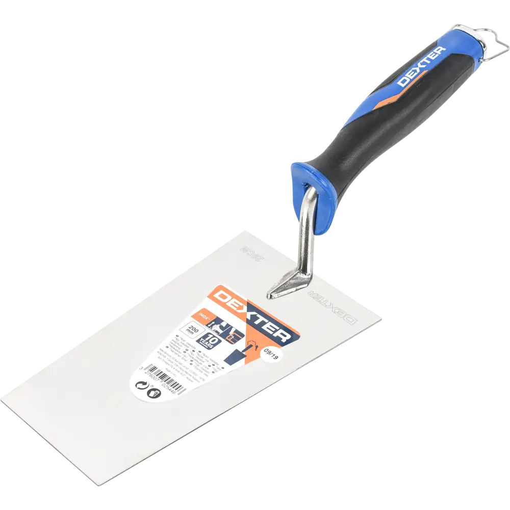 Кельма-трапеция Dexter для штукатурных работ 200×110 мм 82338290 STLM-0024879 - Вид №7