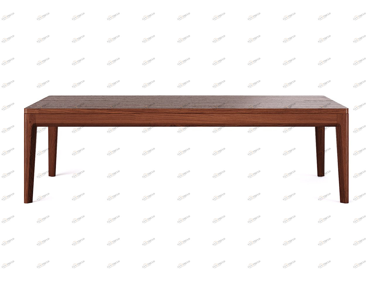 Журнальный столик прямоугольный 120 см дуб тобакко Case №4 THE IDEA  210103 Коричневый 