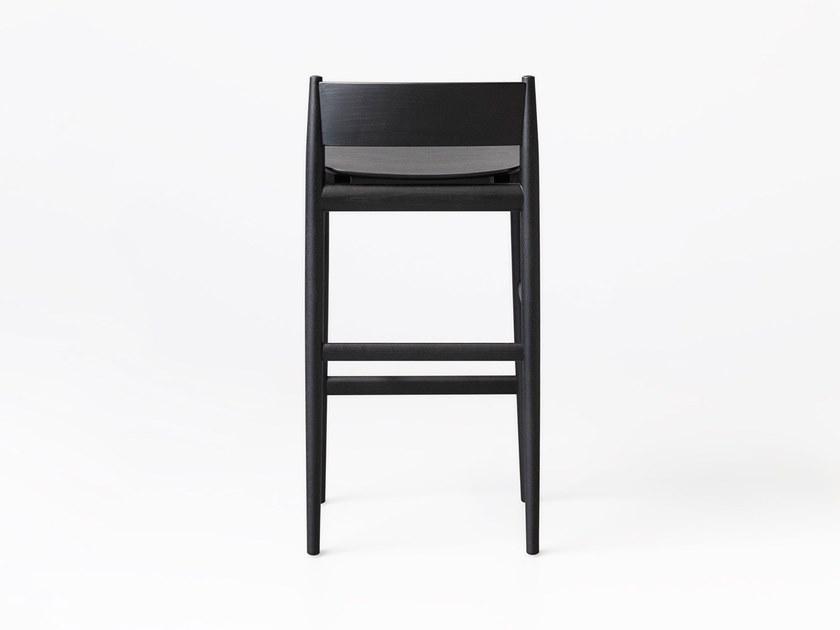 Porro Высокий табурет из ясеня с подставкой для ног sun-id-1504245 - Вид №3