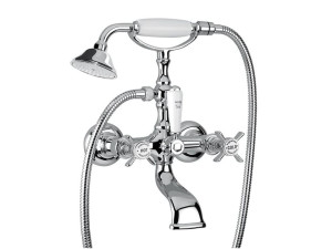 Набор для ванной из хромированной латуни