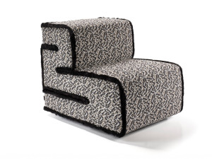 Тканевое кресло без подлокотников