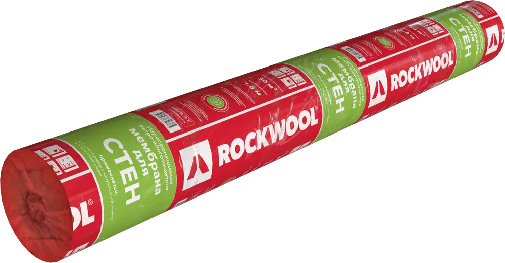 Rockwool — профессиональная ветрозащитная мембрана для стеновых конструкций 84253120