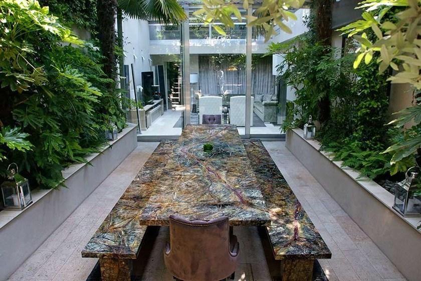 Samuele Mazza Outdoor Прямоугольный мраморный садовый стол sun-id-1493851 - Вид №3