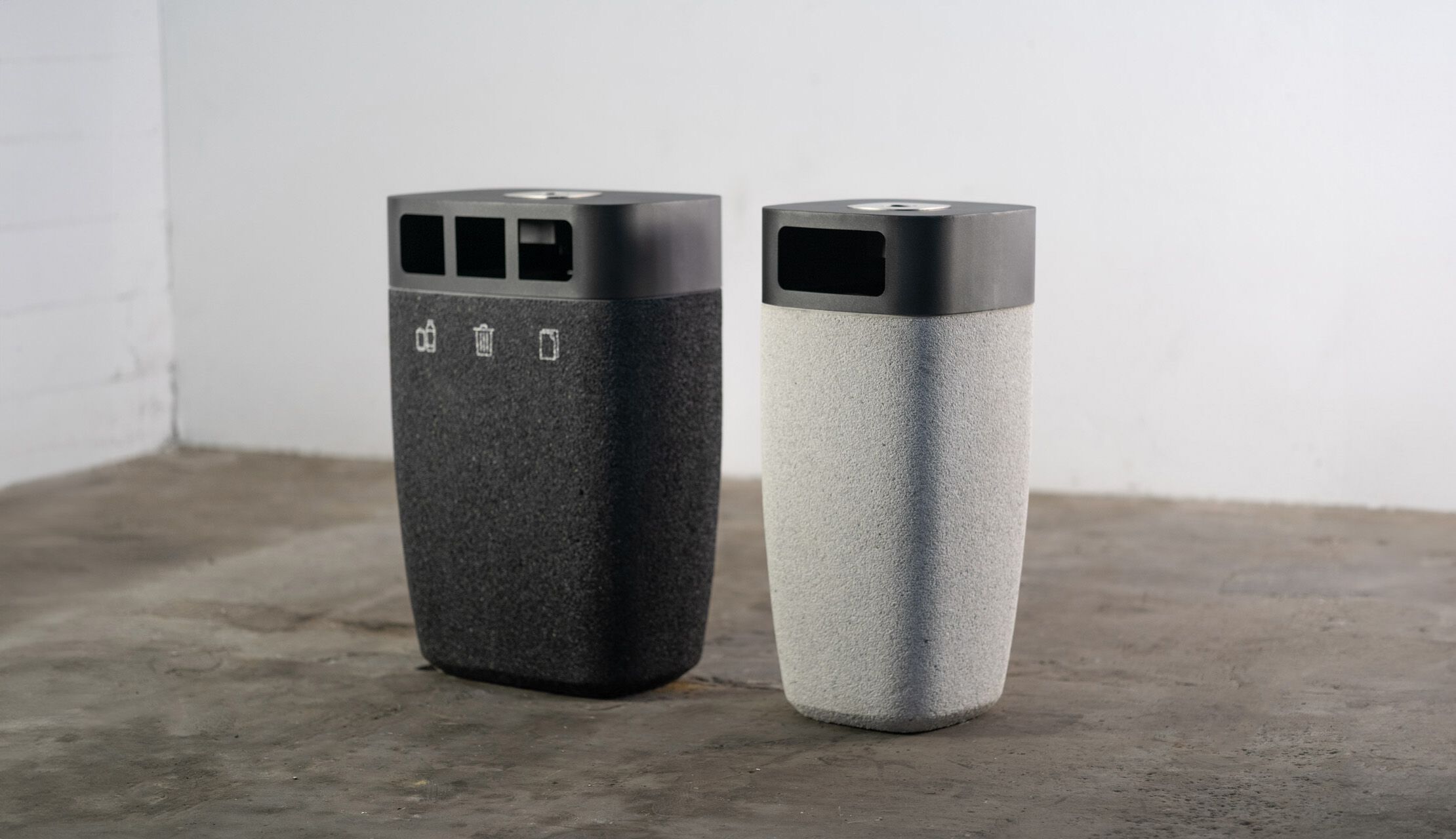 Наружные бетонные стойки для мусора Kremen ARCH-00113392 - Вид №4