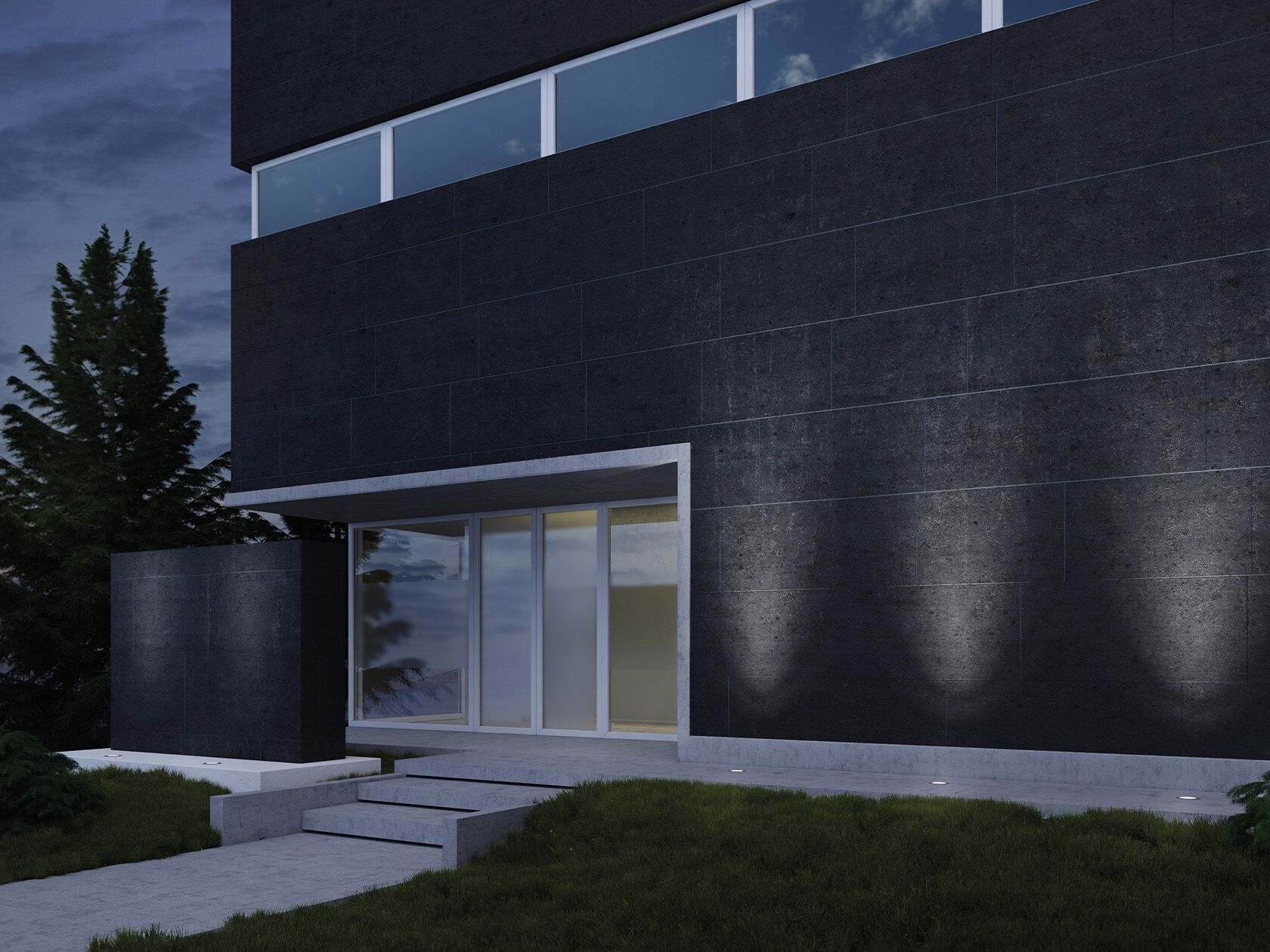 Открытый алюминиевый светодиодный маркер [LND] общие ARCH-00039358 - Вид №1