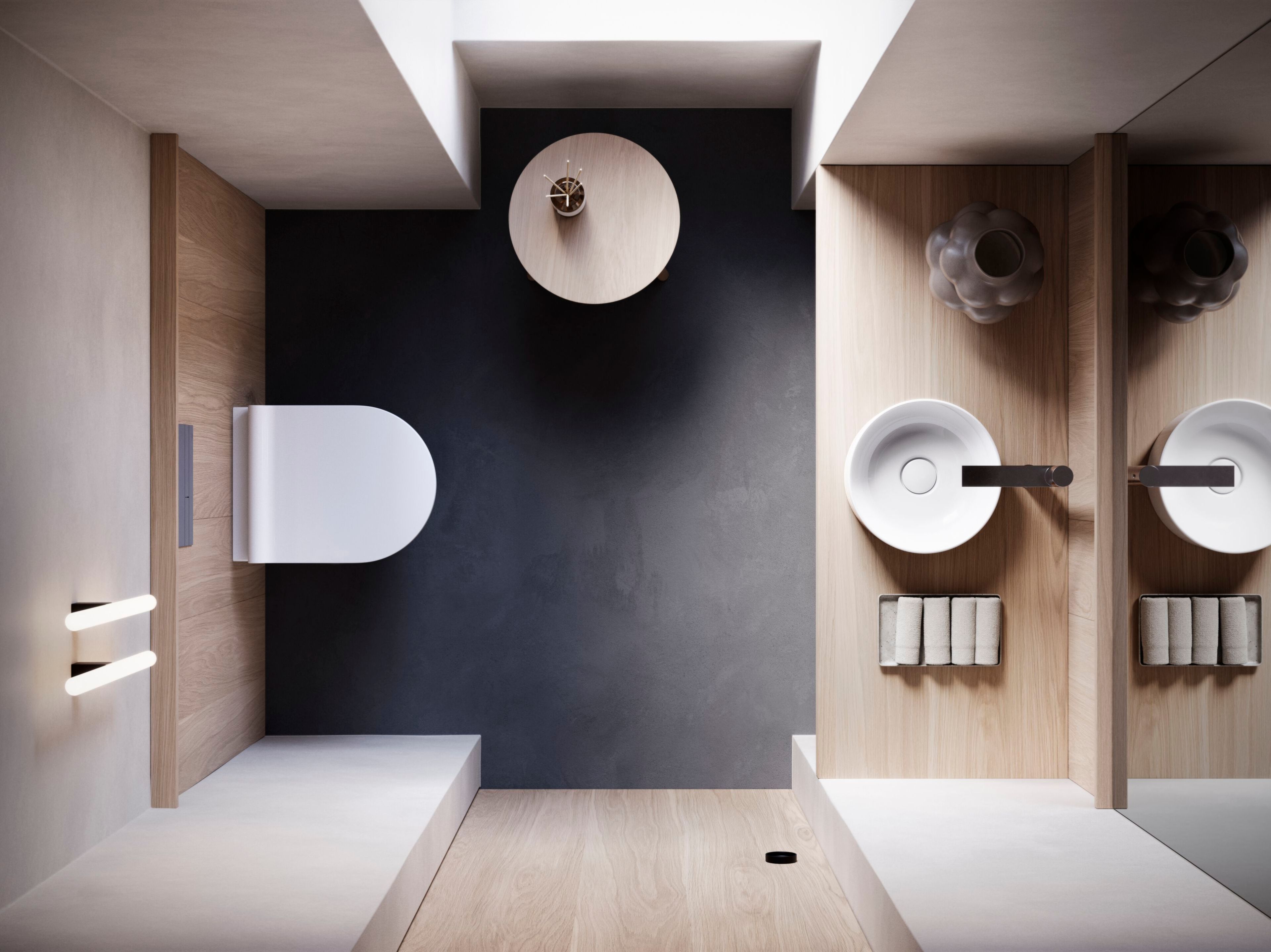 Круглый умывальник CERAMICA CATALANO ноль ARCH-00035074 - Вид №2