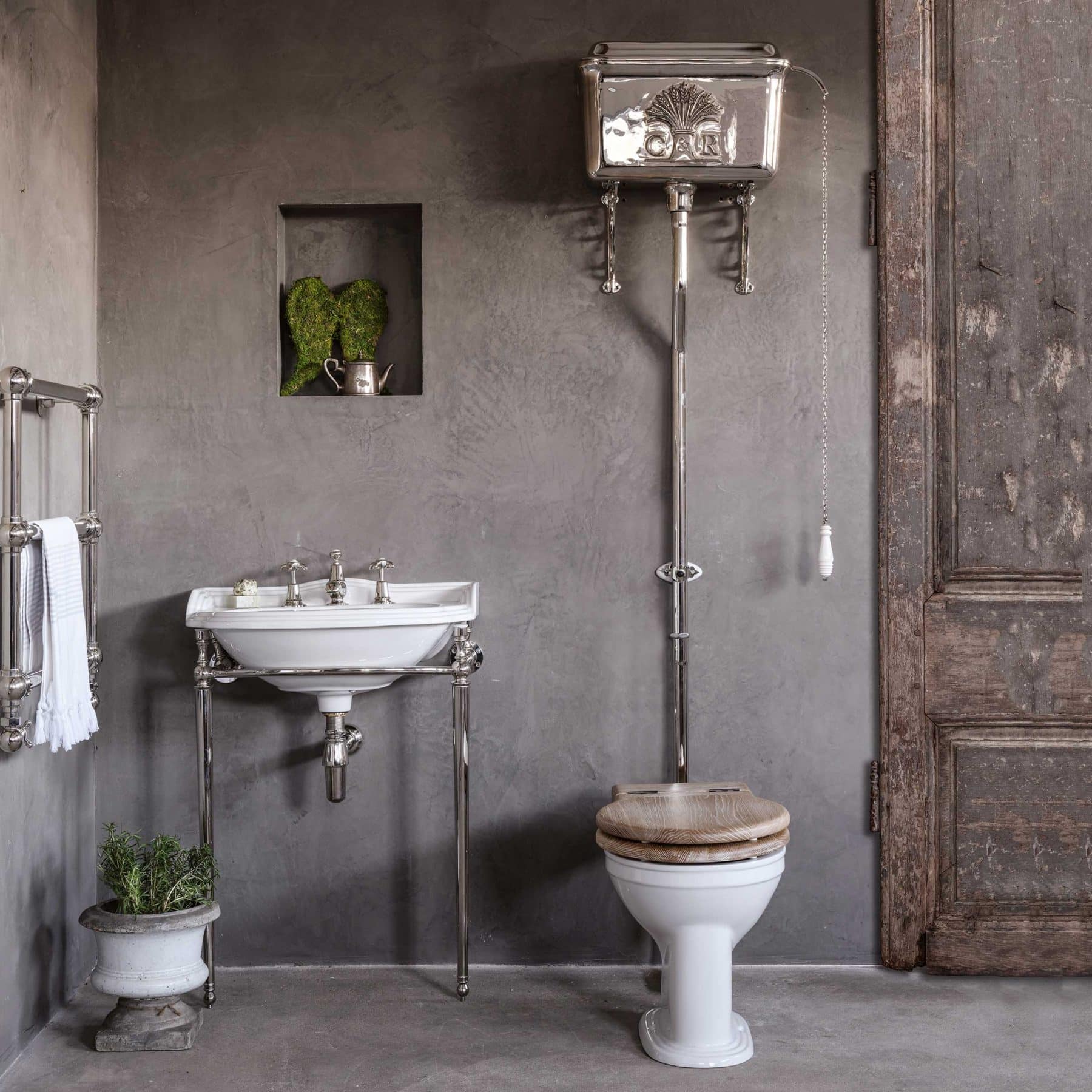 Metal Cisterns туалеты The C&R Wheatsheaf Catchpoleandrye  - Вид №3