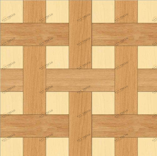 Художественный паркет Da Vinci Щитовой 26-461 Дуб (Гладкая) 500х500 мм 26010461