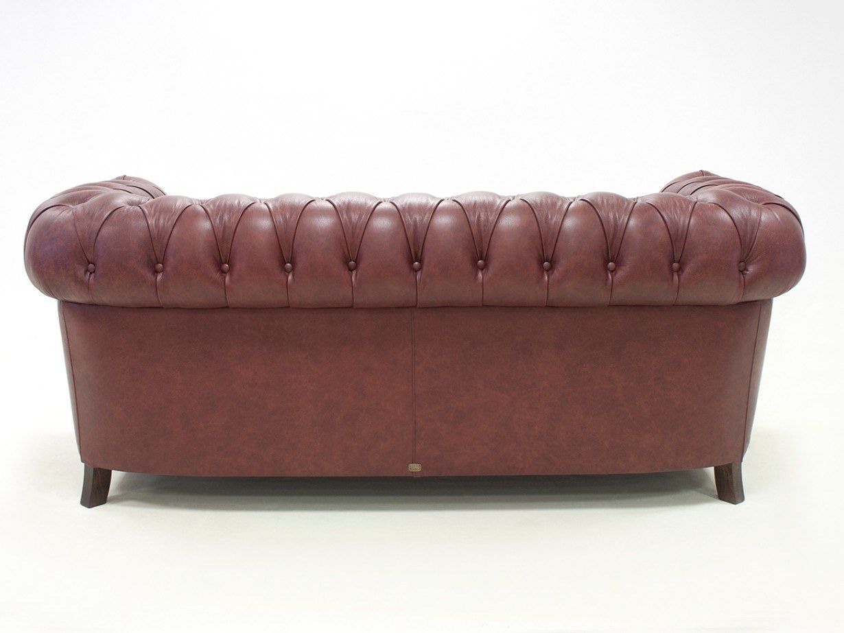 2-местный кожаный капитонный диван CREARTE COLLECTIONS Chesterfield Classic Origins ARCH-00042266 - Вид №3