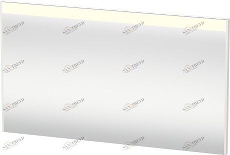 BR700402222 Brioso Зеркало с подсветкой Белый глянцевый декор Duravit