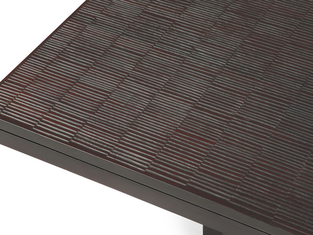 Прямоугольный журнальный столик из тикового дерева Ethnicraft Grooves ARCH-00053821 - Вид №2