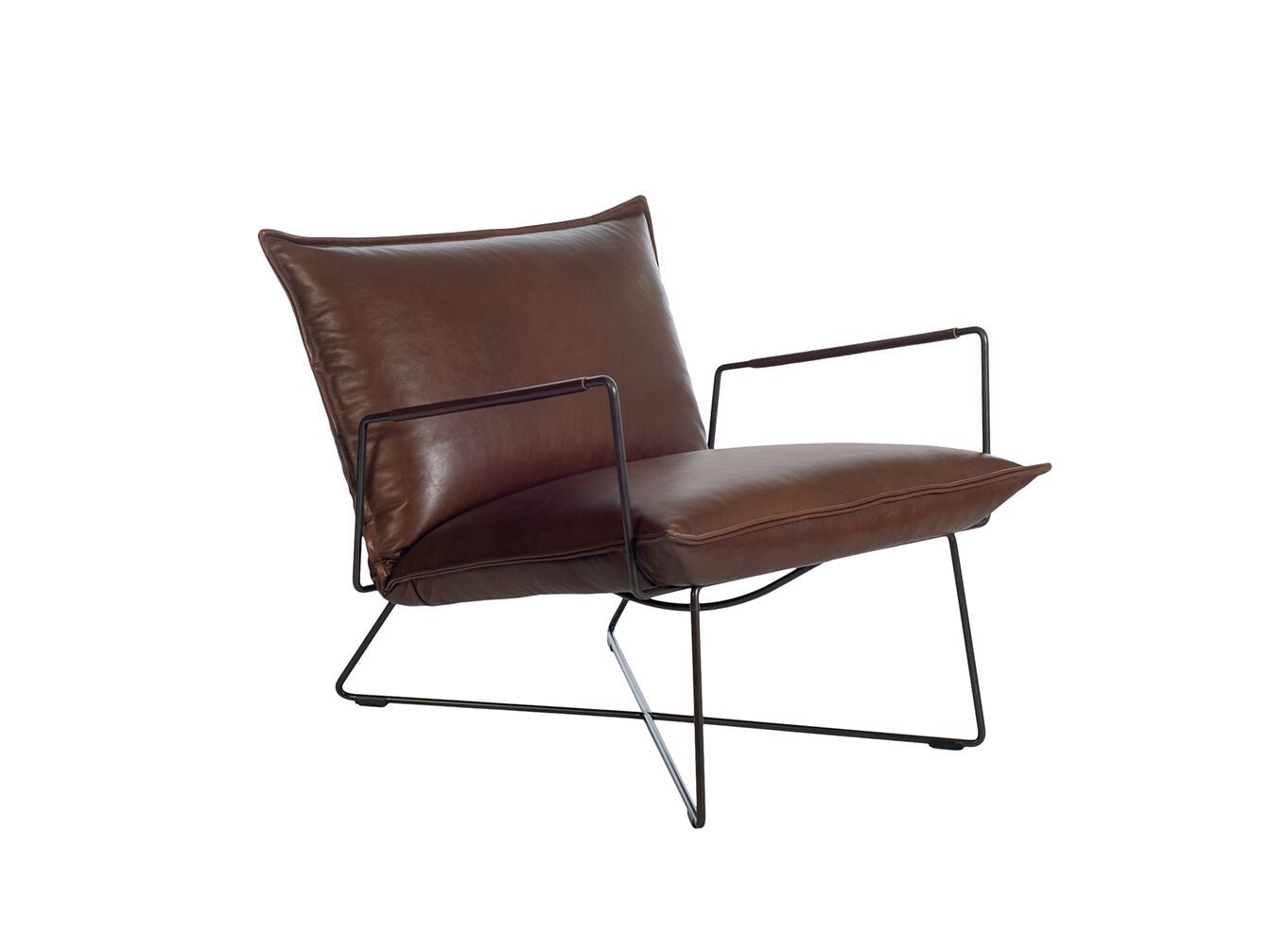 Кожаное кресло с подлокотниками Jess Earl ARCH-00115766 - Вид №3