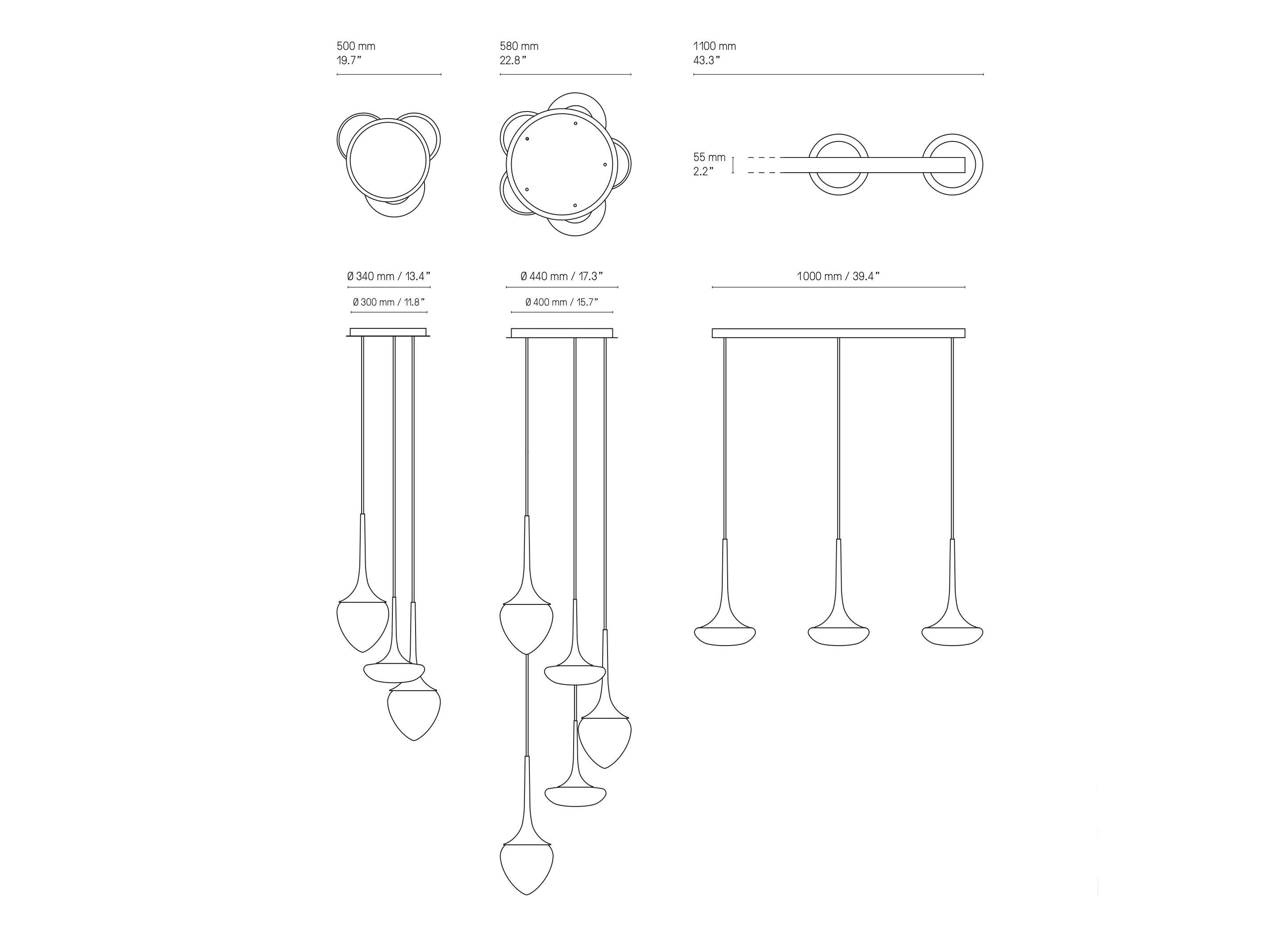 Латунный светодиодный подвесной светильник CVL Luminaires Луи ARCH-00104392 - Вид №14