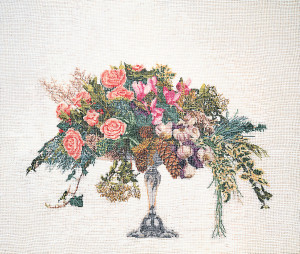 1085 Набор для вышивания Зимний букет 60 х 50 см Thea Gouverneur