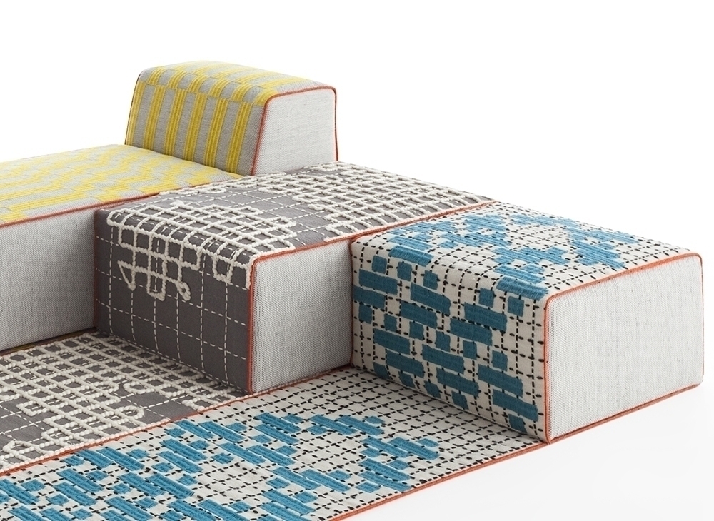 100239 Пуф большой A Grey GAN Bandas - Вид №1