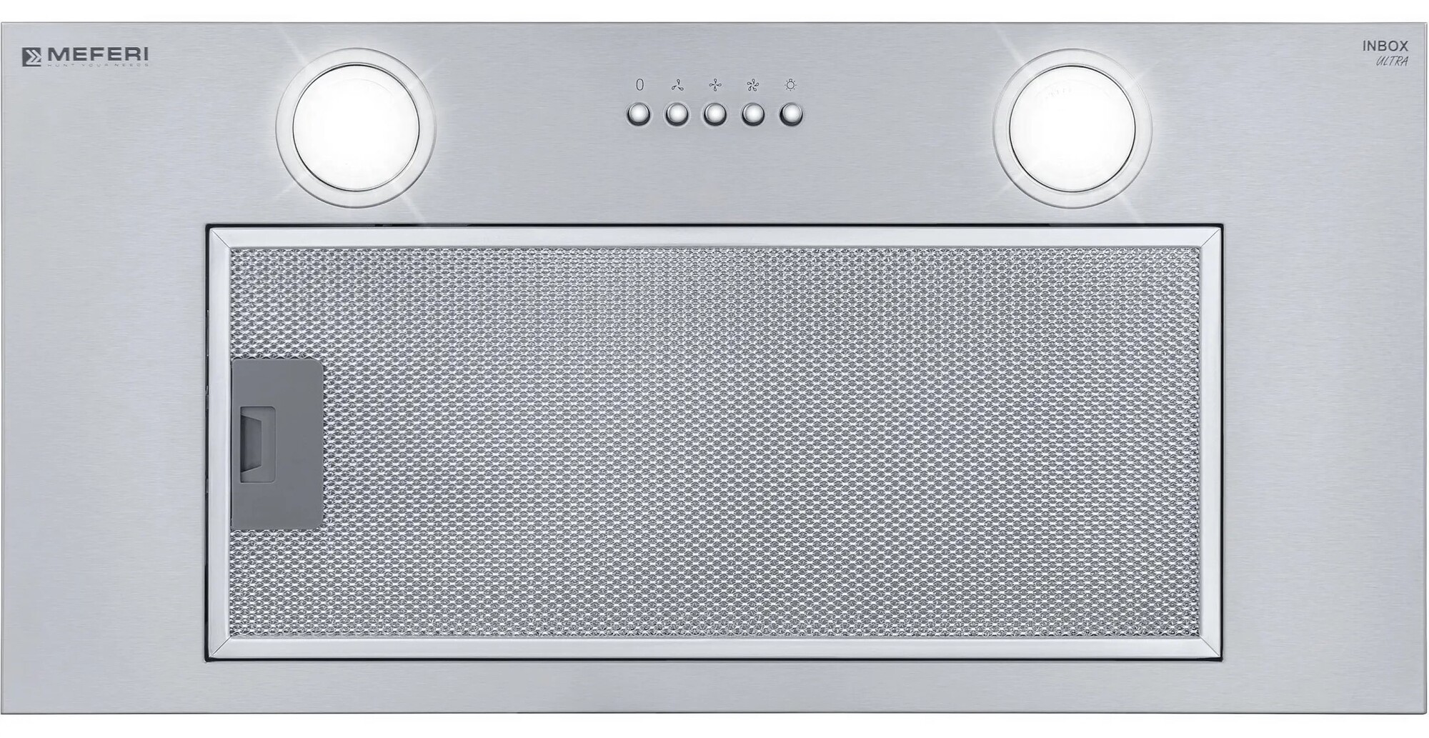 9168680 Вытяжка полновстраиваемая Meferi INBOX60IX ULTRA серый STDN-0075586 - Вид №5