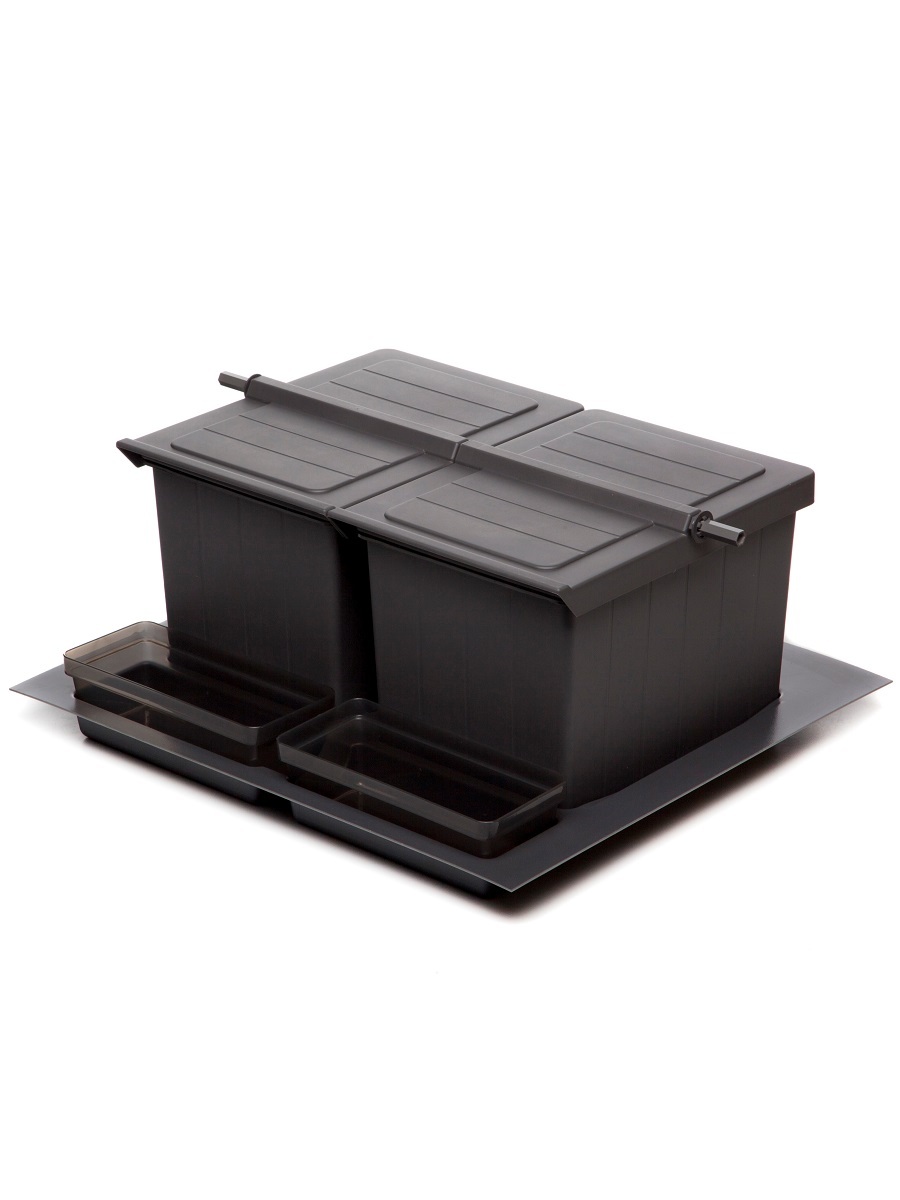 Система сортировки мусора Omega Top 600/24 Anthracite NAVAKO 10106 - Вид №1