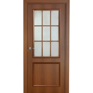 Дверь межкомнатная остеклённая Altro 70x200 см, ламинация, цвет орех 17985951 STLM-2031417