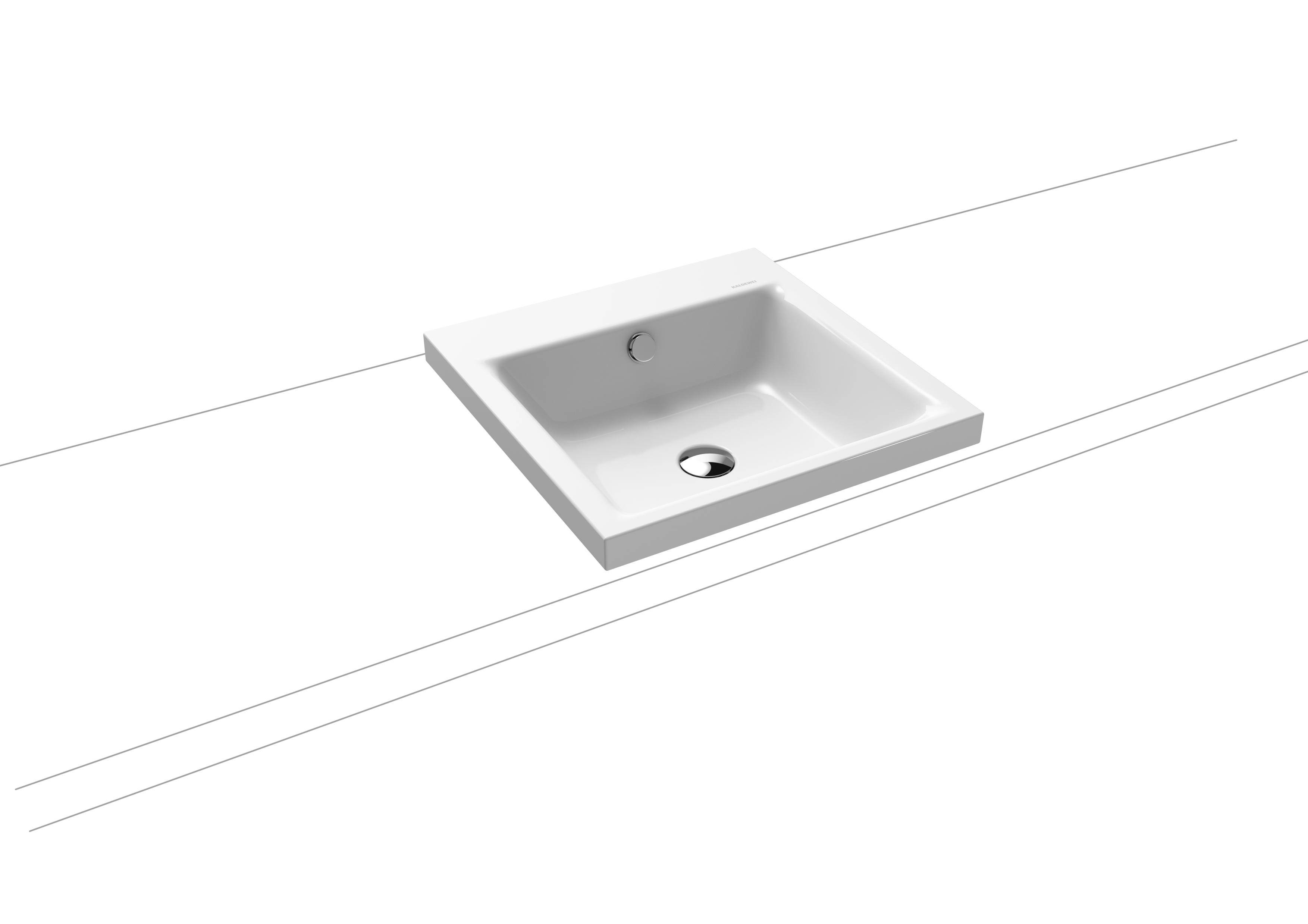 Умывальник KALDEWEI Сталь эмалированная 3153 178 черный 31533083178  - Вид №1