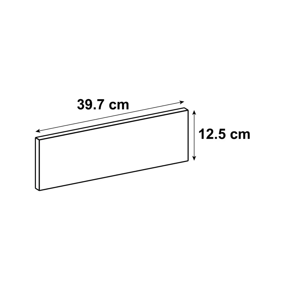 Фасад для кухонного ящика Петергоф грей 39.7x12.5 см Delinia ID МДФ цвет графит STLM-2140493 - Вид №11