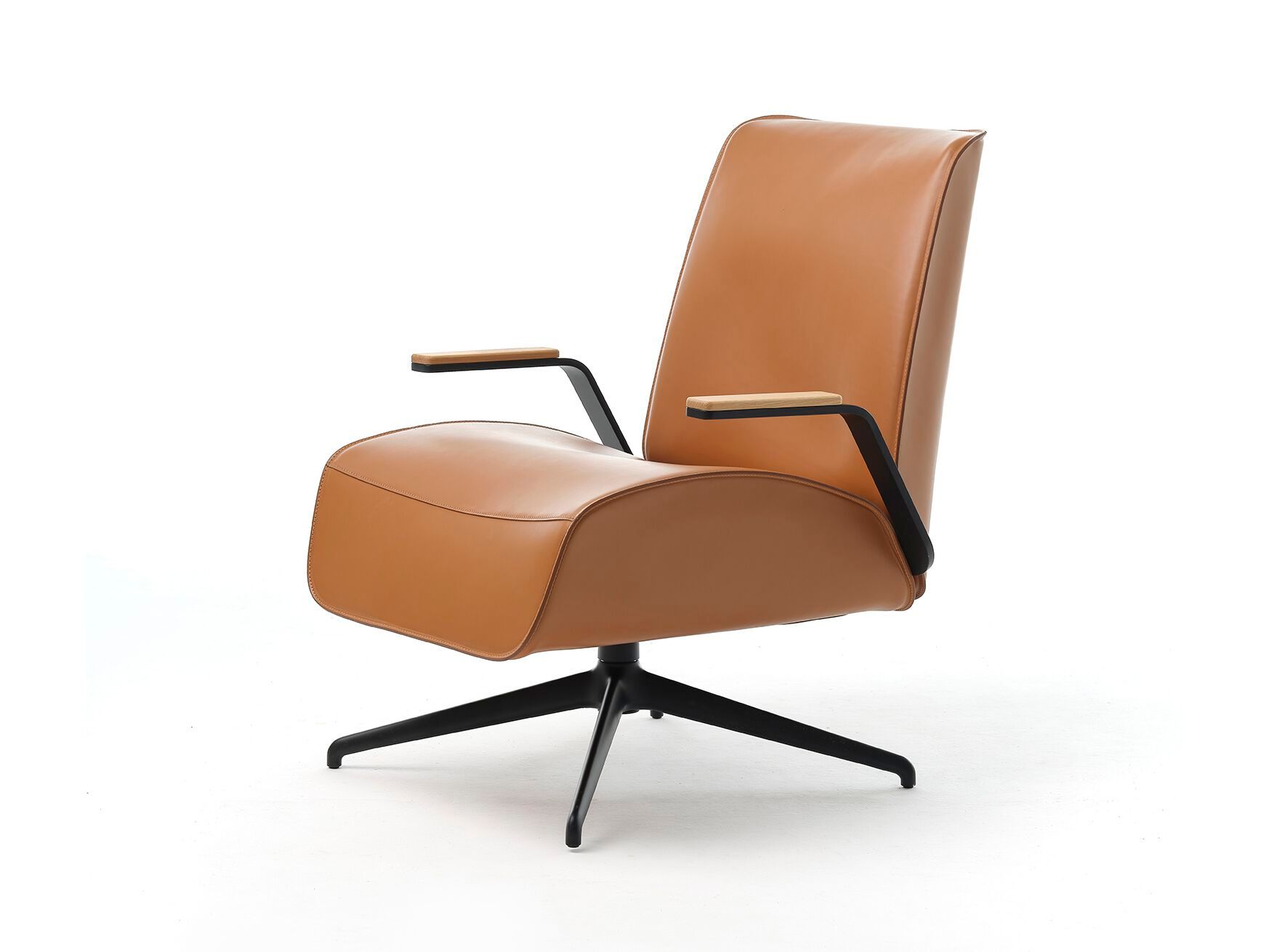 Кожаное вращающееся кресло EPÒNIMO Endo ARCH-00058684