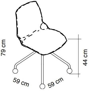 Caimi Brevetti Кожаное кресло на эстакаде на колесиках Kaleidos sun-id-1509703 - Вид №3