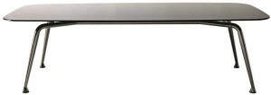 Albaplus Прямоугольный стол с fenix ntm или стеклянной столешницей Tantor