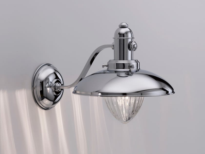 Светодиодный настенный светильник из латуни с фиксированным кронштейном Cremasco Illuminazione Венецианская традиция ARCH-00118148