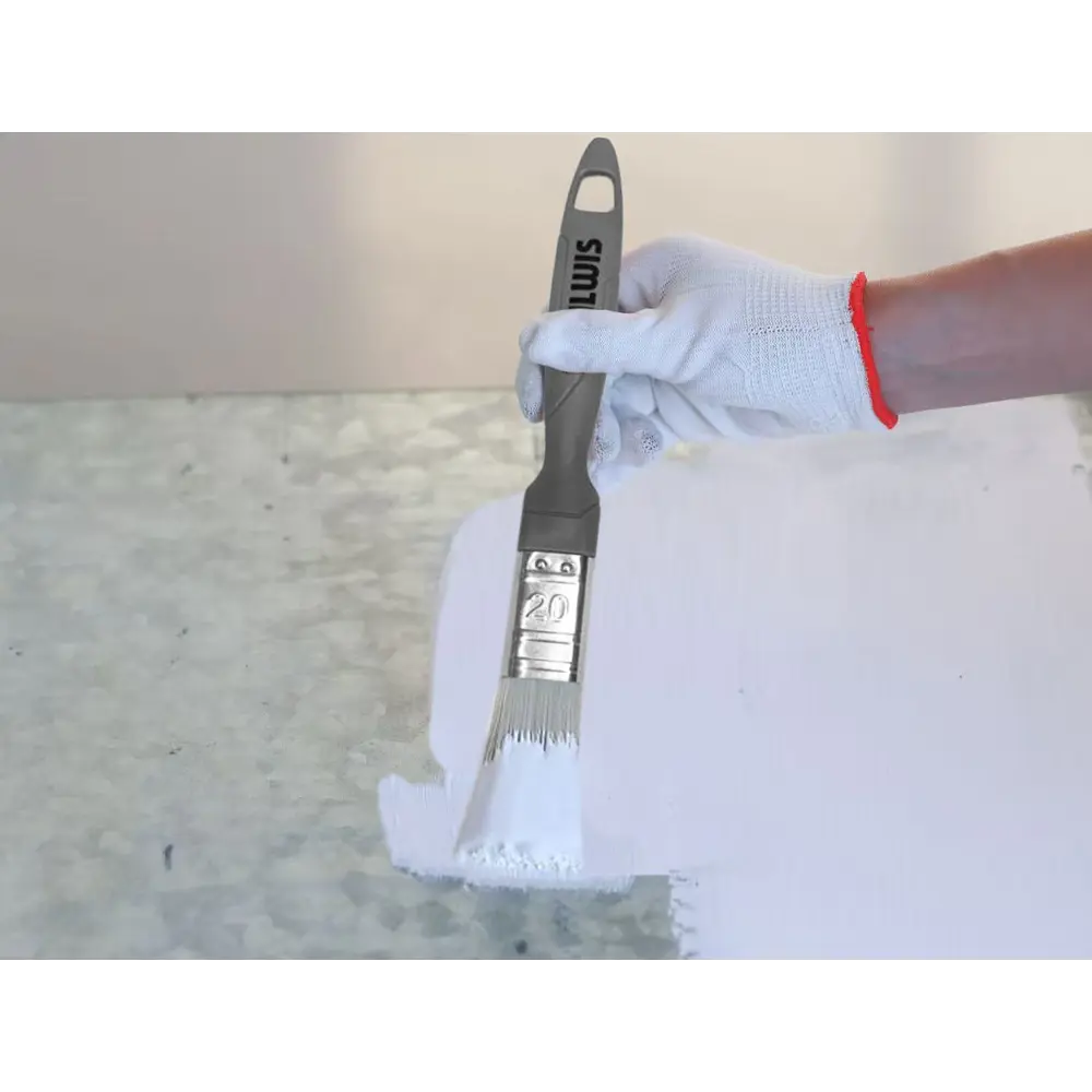 Кисть плоская для водных красок 20 мм DILWIS синтетическая щетина STLM-2104406 - Вид №3