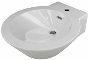 Подвесная раковина настенная овальная Noken Mood белая