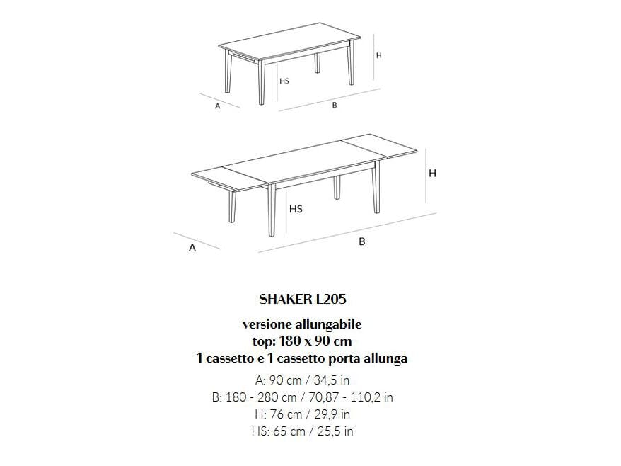 Прямоугольный обеденный стол из массива дерева Lando SHAKER ARCH-00099847 - Вид №10