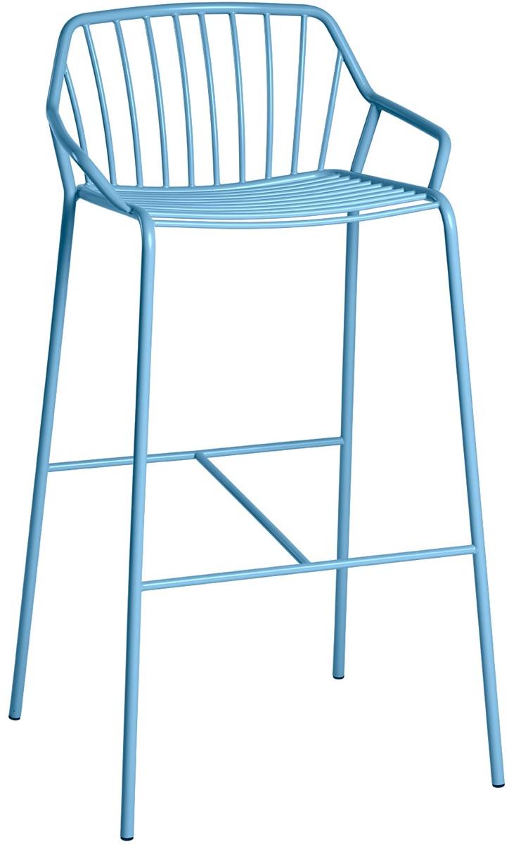 CaStil Табурет металлический со спинкой и подставкой для ног Ada Ada sg - Вид №1