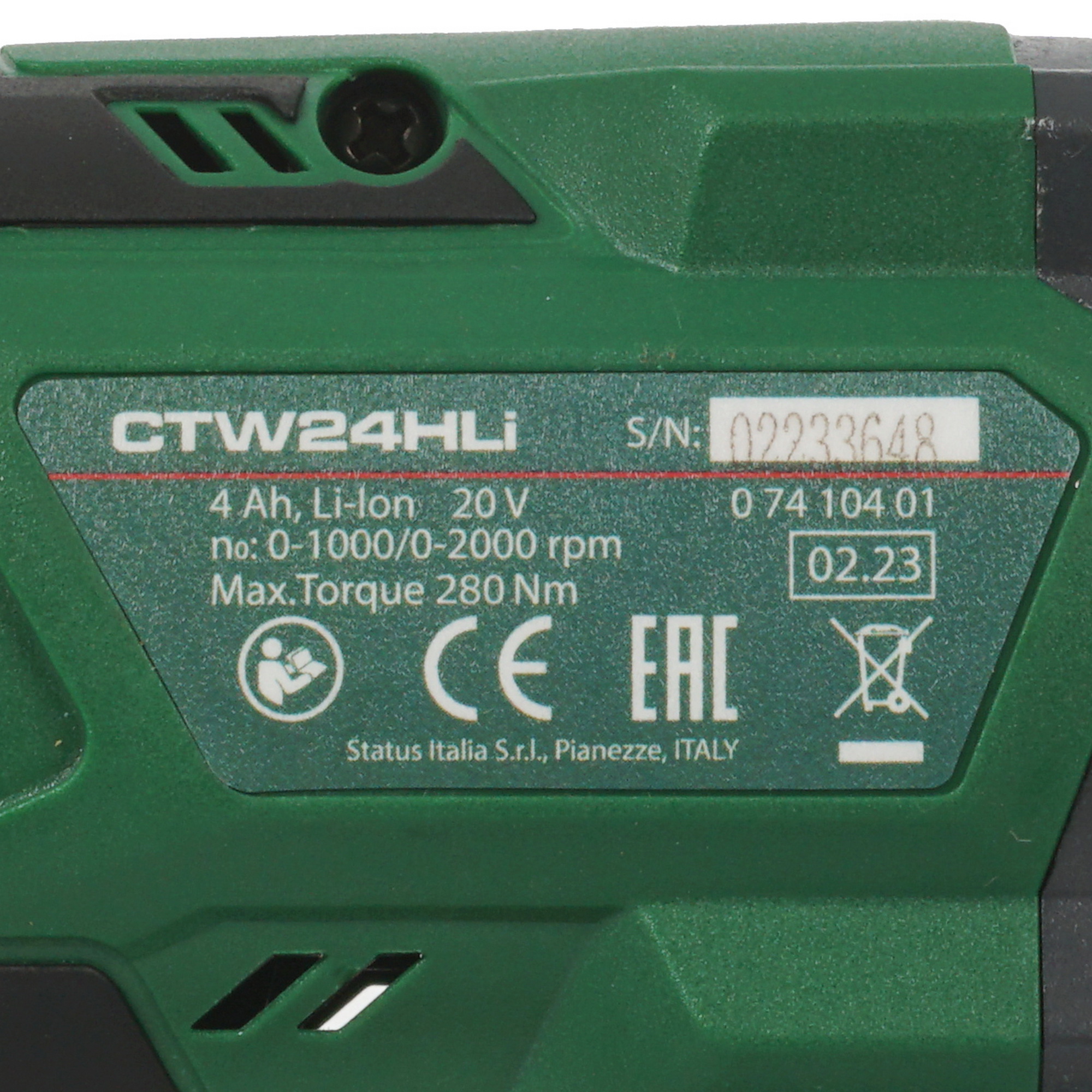 Гайковерт STATUS CTW24HL i 9974371 STDN-0117548 - Вид №3