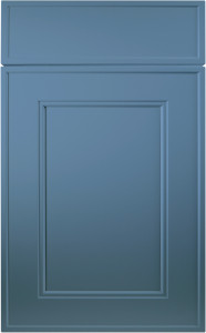 Фасады для кухни Модерн Фрезеровка «Николь» 702 Голубой