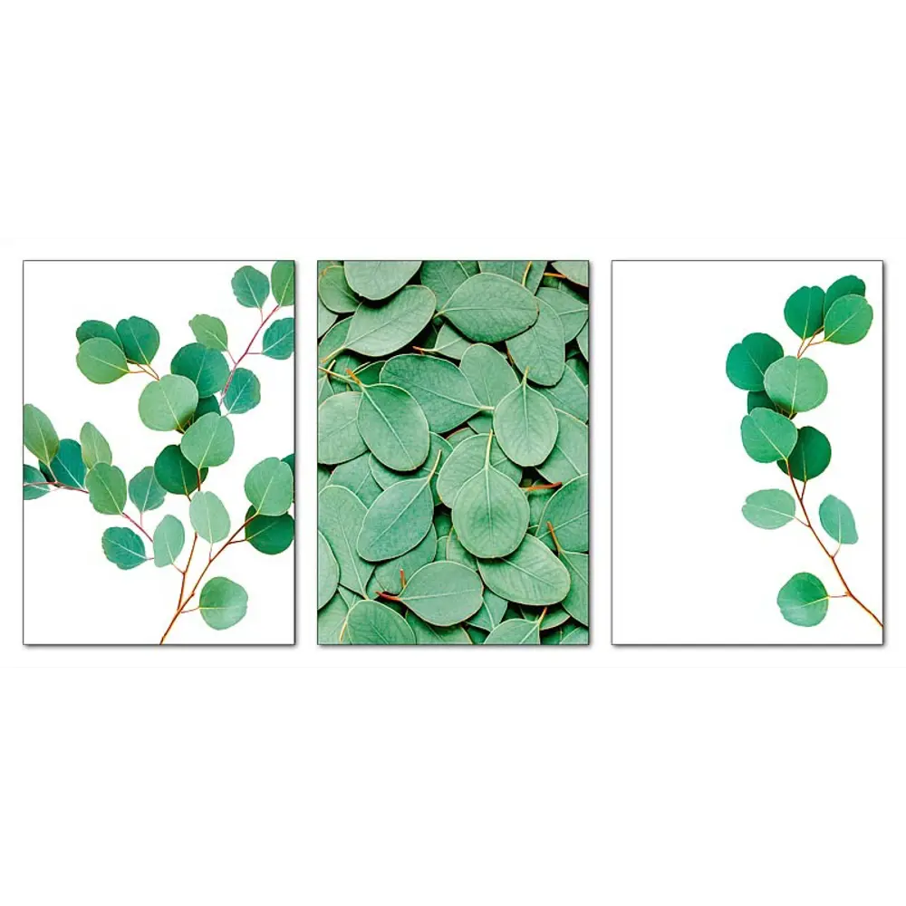 Santreyd: Набор постеров «Листья» для современного интерьера 39×49 см 88909952 STLM-0821338