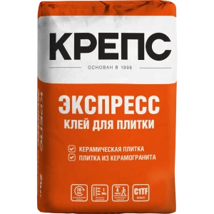 Клей для плитки и камня Крепс Экспресс 25 кг 86146538 STLM-2138017