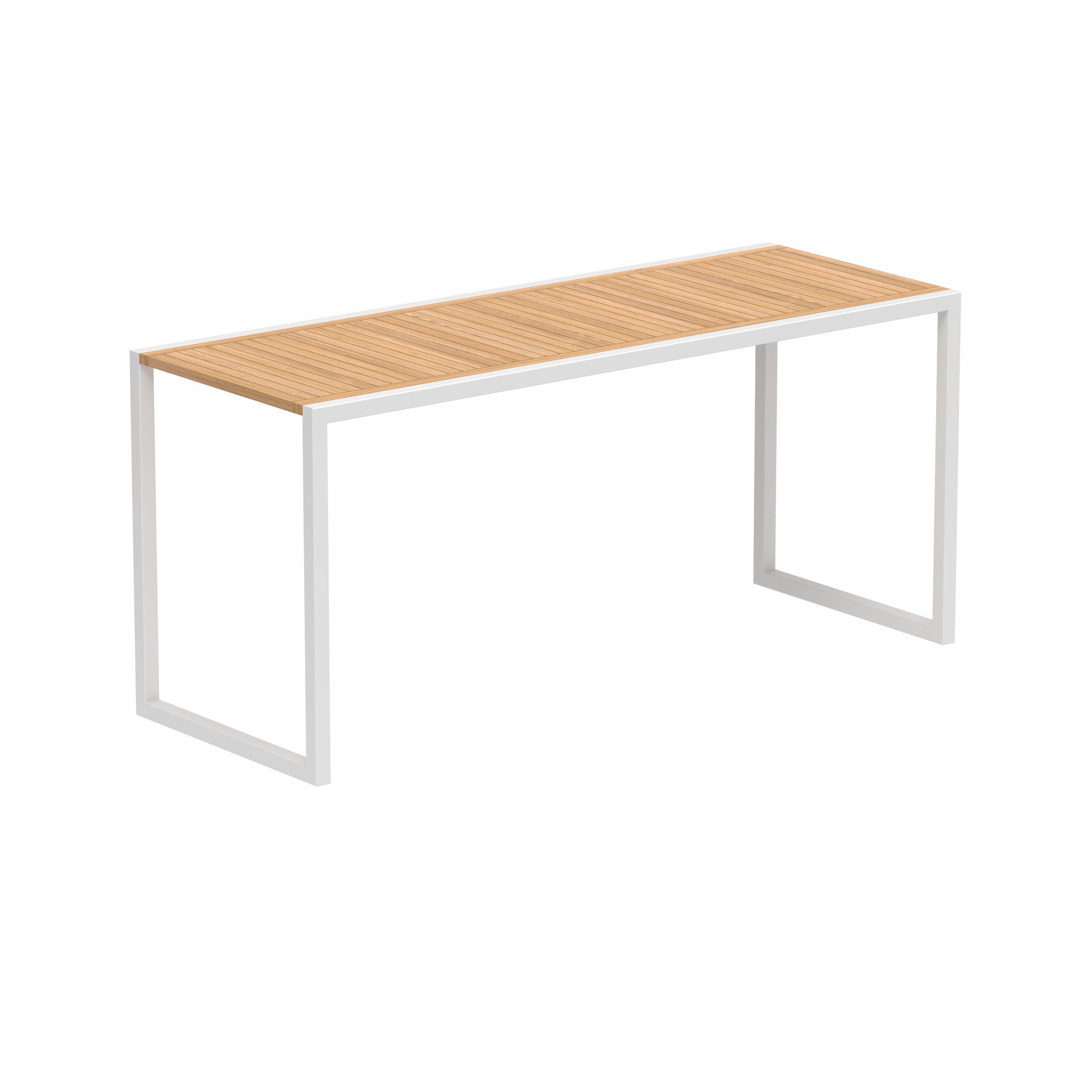 Высокий прямоугольный садовый стол из тикового дерева Royal Botania Ninix ARCH-00076972 - Вид №9