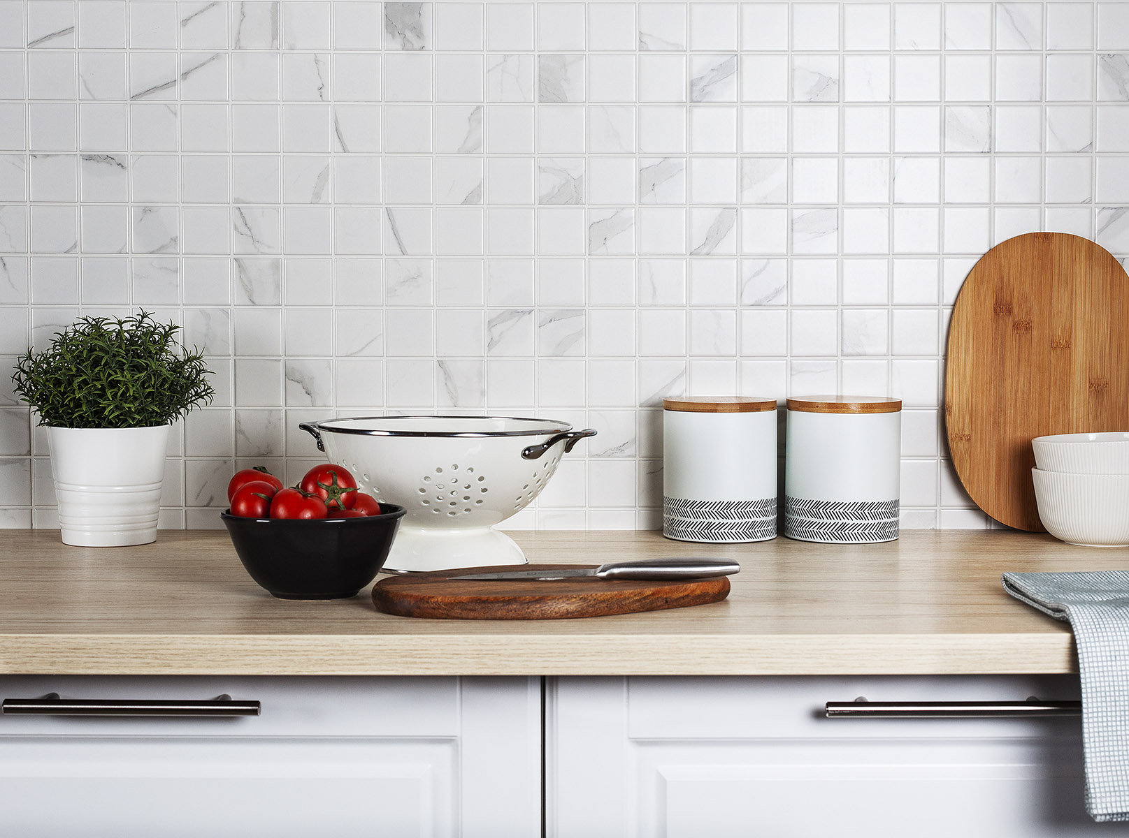 Мозаика Starmosaic Carrara Matt – Элегантность в каждом чипе STP-ST415 INCOLOR - Вид №3