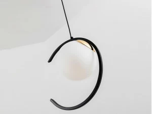 Rossini Illuminazione Светодиодная подвесная лампа из сатинированного стекла  Tsu001nol