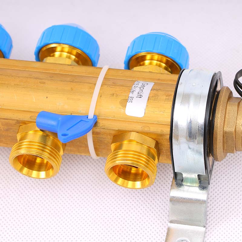 Коллекторная группа HKV/T с термостатическими вентилями и расходомерами WATTS Ind 1"x3/4"ЕК 4 выхода 10004198 - Вид №4