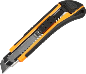 Строительный нож Вихрь с автоматическим фиксатором 18 мм 85583192