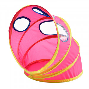 ПР0050056 Тоннель для кошек игровой красный 36х42см Foxie