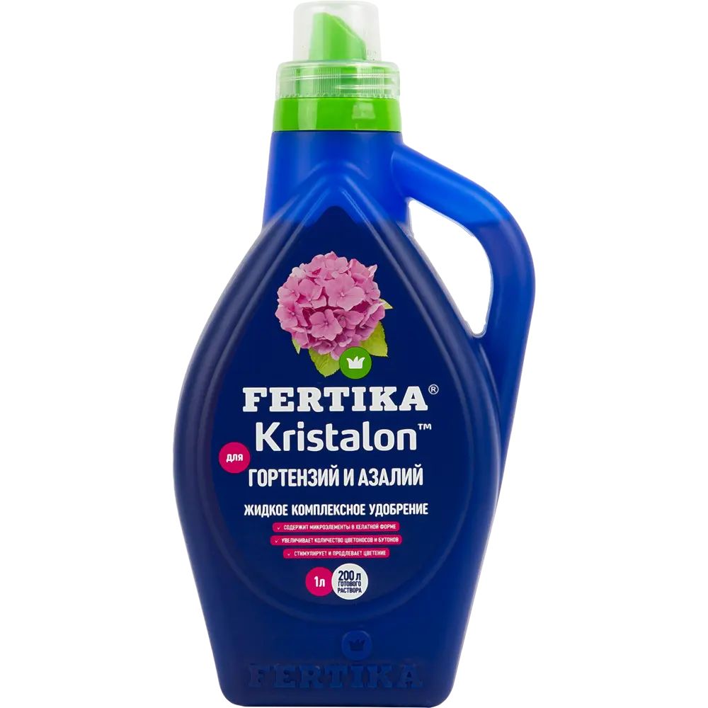 Удобрение Fertika Кристалон для гортензии и азалии 1 л STLM-2128904