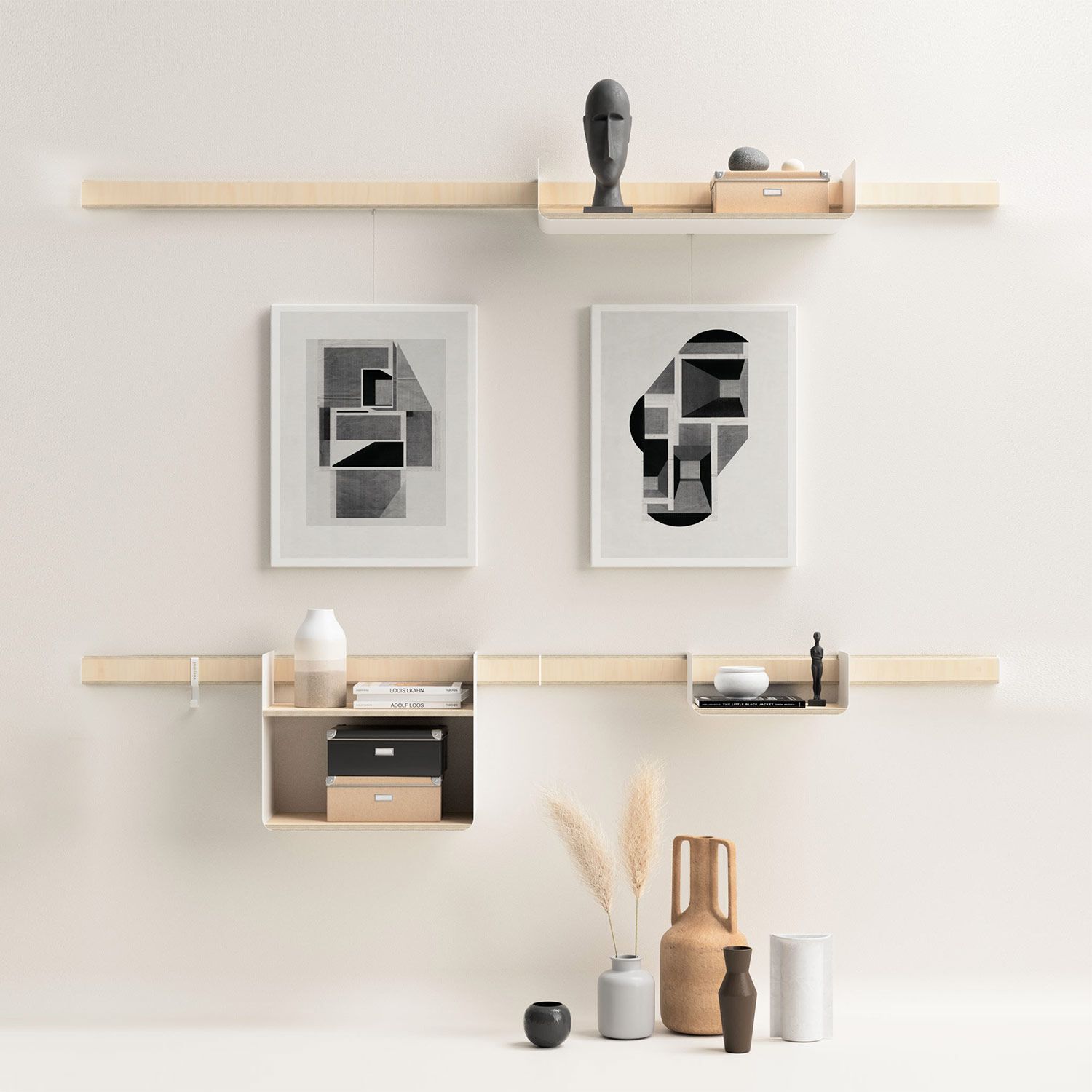 Система деревянных полок Variand Furniture W03 ARCH-00113396 - Вид №4