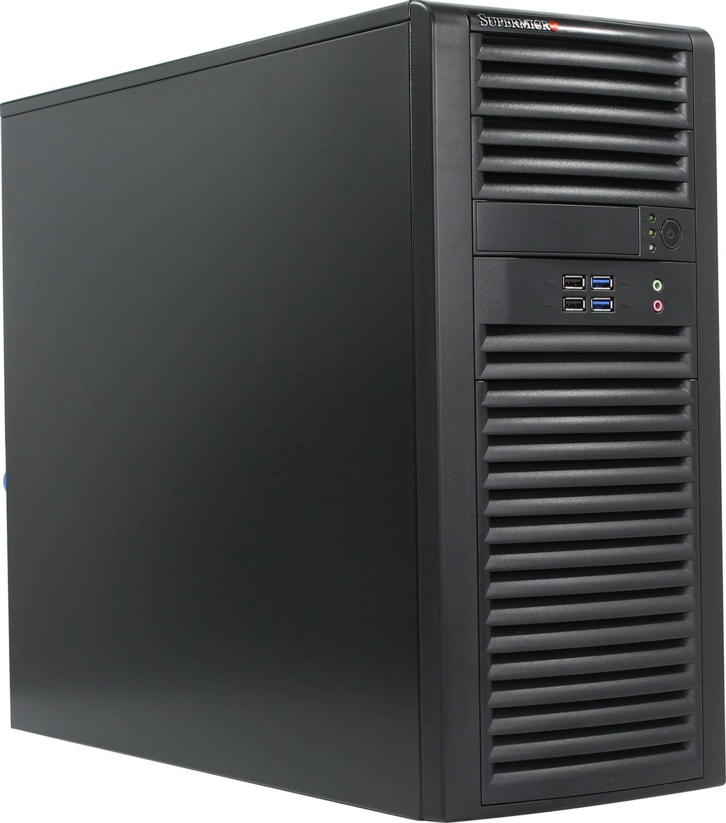 SYS-5039A-IL superworkstation (x11sae, cse-732d4-500b) (single socket h4 (lga 1151) supports intel® xeon® processor e3-1200 v6/v5, intel® c236 chipset, 4xddr4 up to 64gb unbuffered ecc/non-ecc udimm, 4 internal 3.5" hdd or 4 internal 2.5" sata hdd (opt.) Santreyd 
