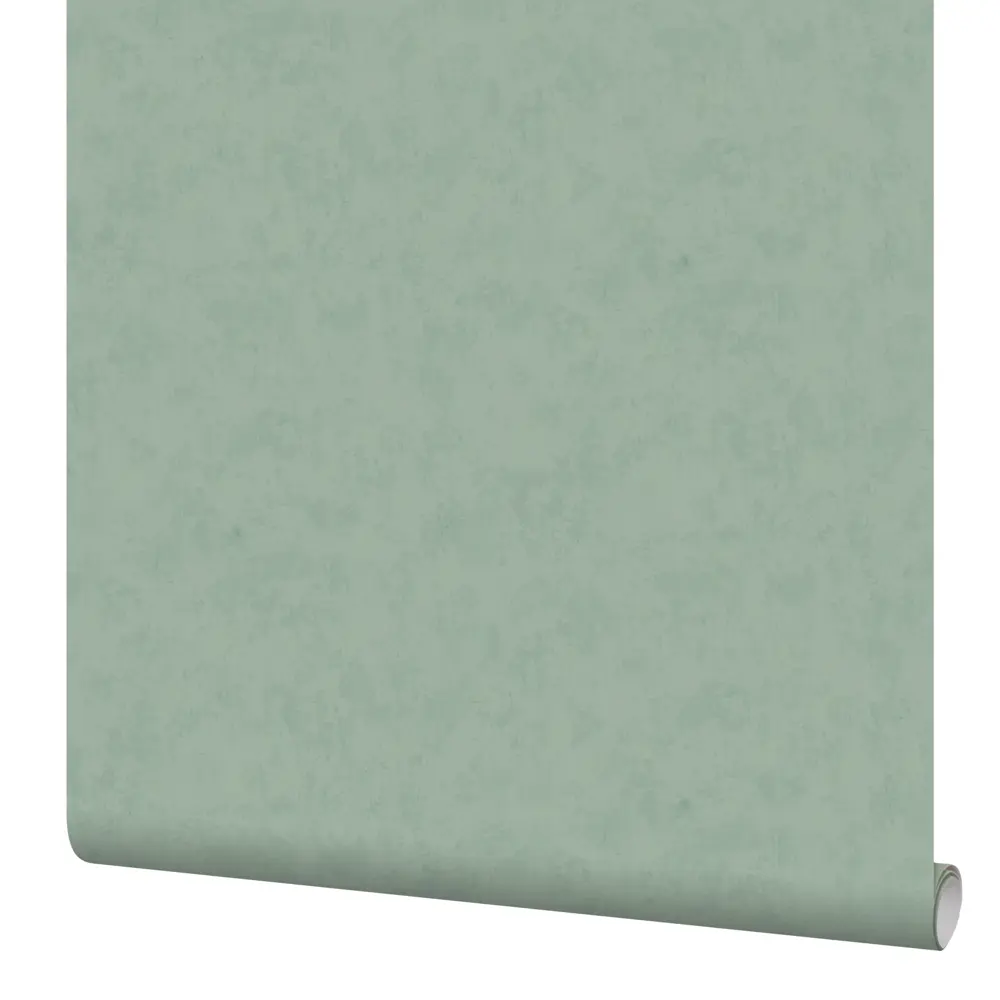 Обои флизелиновые KREAFORTA Plaster зеленые 1.06 м 60358-17 89442106 STLM-2078705 - Вид №1