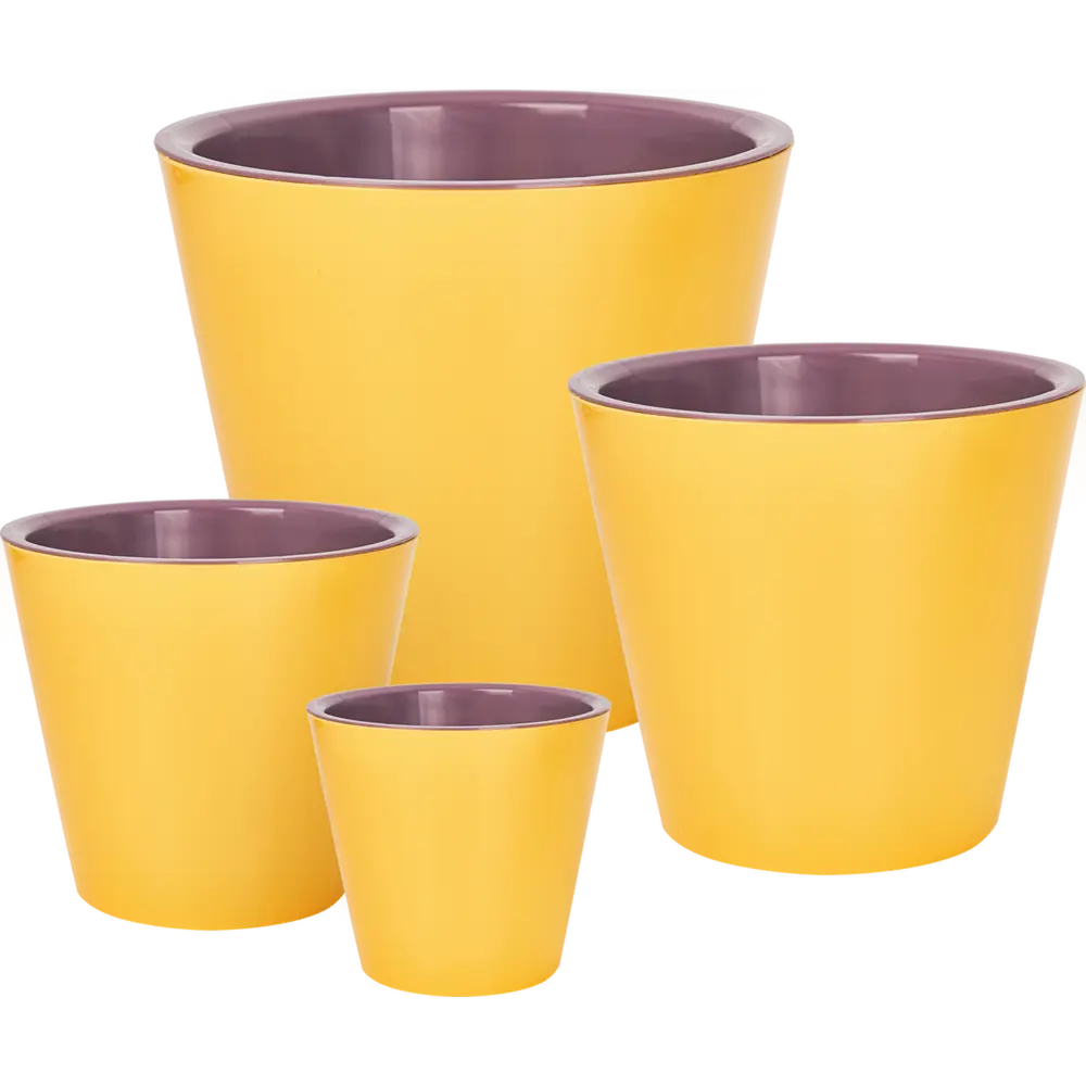 INGREEN London — горшок для цветов «Спелая груша» с поддоном 88259142 STLM-0077078 - Вид №4