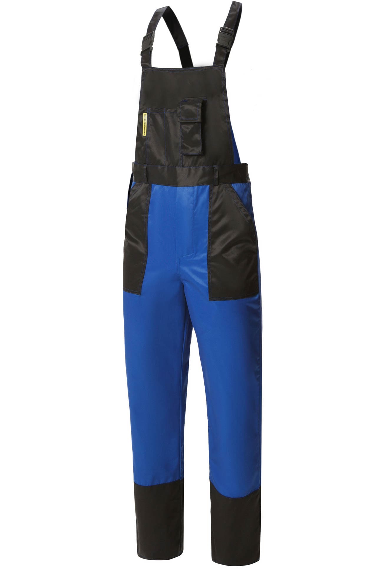 61469 Полукомбинезон "Мастер" василек-черный  Летняя спецодежда  размер 44-46/158-164 